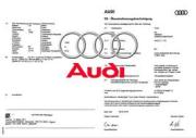 Obtenir un certificat de conformité Audi